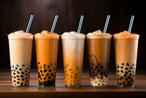 茶香四溢 珍珠奶茶的创意摄影与海报设计